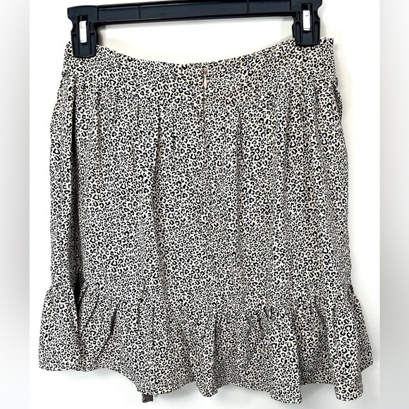 Altar’d State animal print Cheetah Ruffle Skirt NWT - Picture 2 of 2